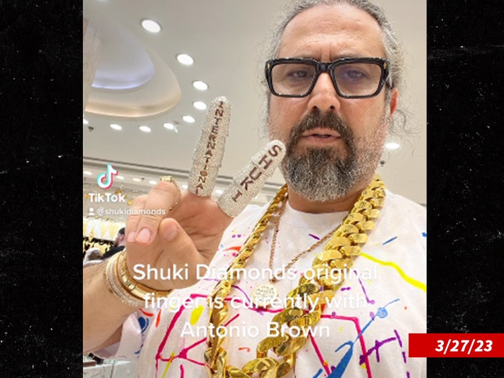 antonio brown diamonds