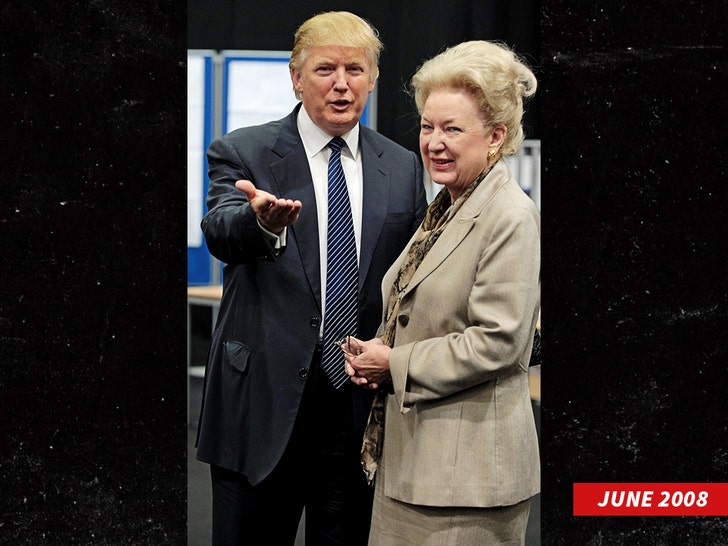 donald trump and Maryanne Trump Barry getty 1