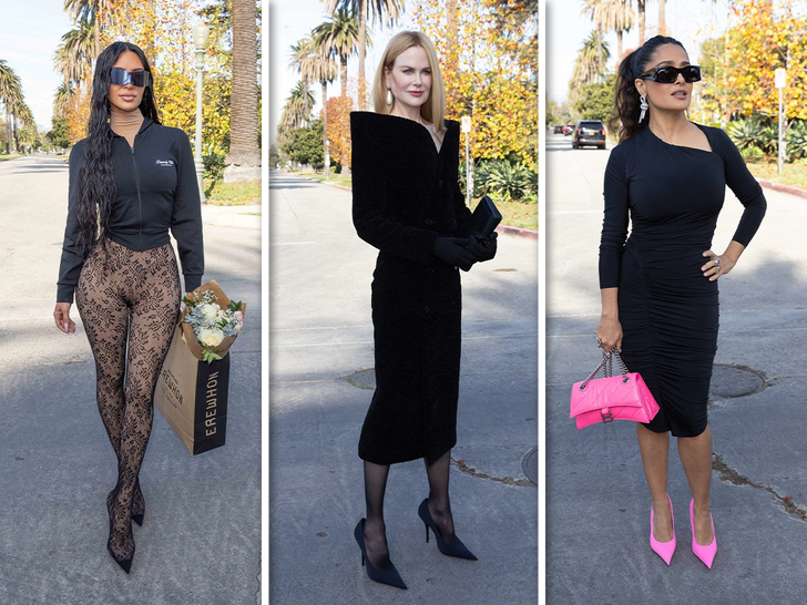 Balenciaga Fall 24 Runway Show in Beverly Hills