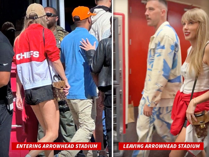 taylor swift arriving and leaving arrowhead twitter 3