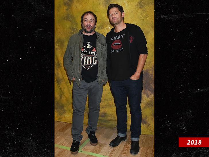 Misha Collins and Mark Sheppard