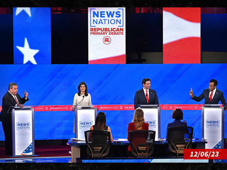 Chris Christie Vivek debate