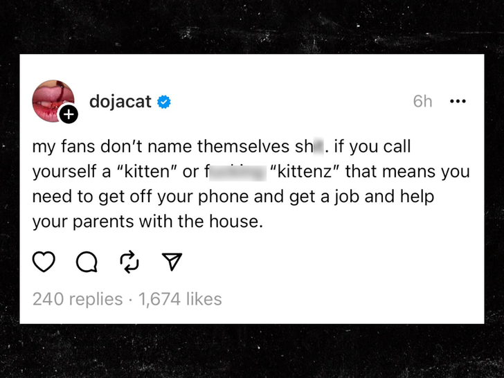 doja cat tweet