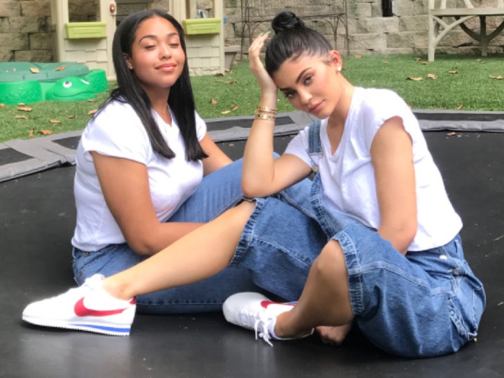 Kylie Jenner and Jordyn Woods -- BFFS