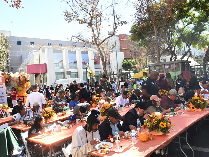 celebs turkey day help atmosphere 1