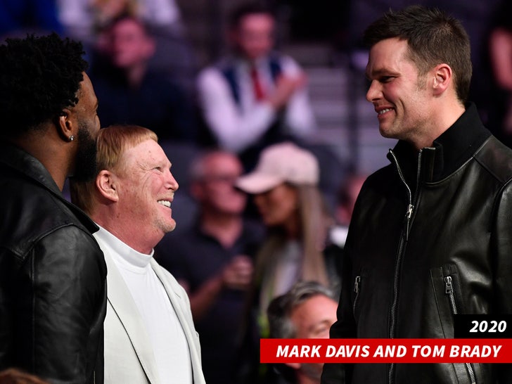 Mark Davis and Tom Brady