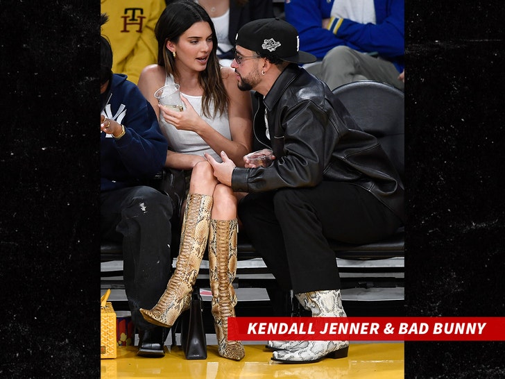 Kendall Jenner and Bad Bunny
