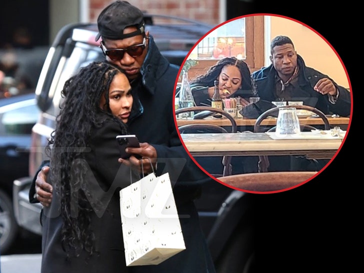 Jonathan Majors meagan good together tmz 1