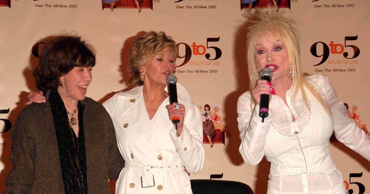 Making her movie debut, Dolly Parton joined Jane Fonda and Lily Tomlin in Colin Higgins' 1980 workplace comedy '9 to 5.'