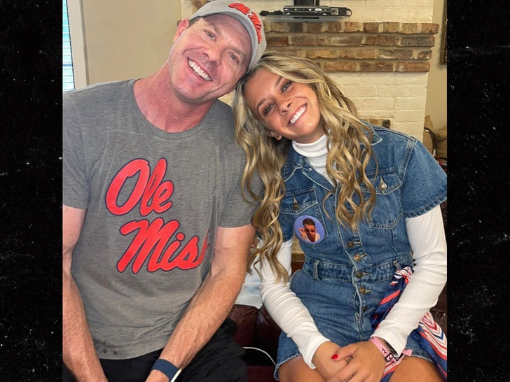 Kaytlin Moudy and dad