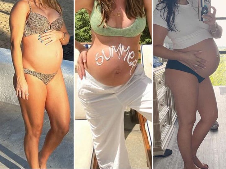 Celebrity Baby Bumps -- Guess the Preggo Bellies! Part 2