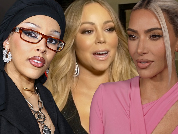 doja cat mariah carey kim kardashian