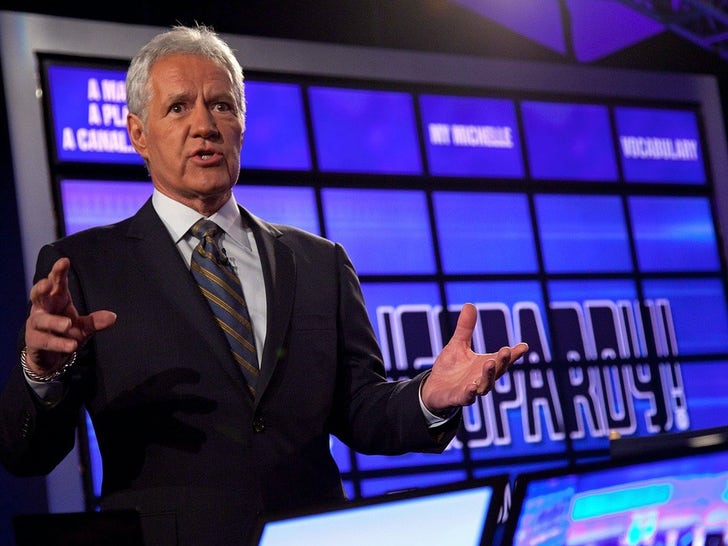 Alex Trebek on 'Jeopardy!'