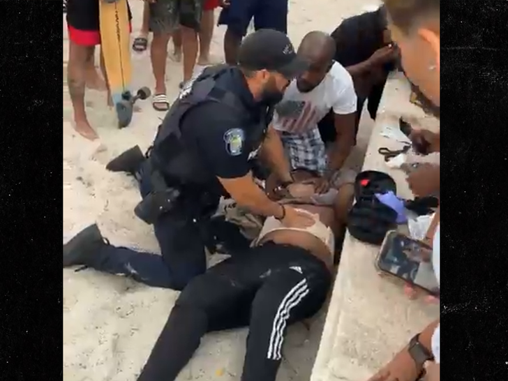 Hollywood Beach Shooting -- Police On The Scene