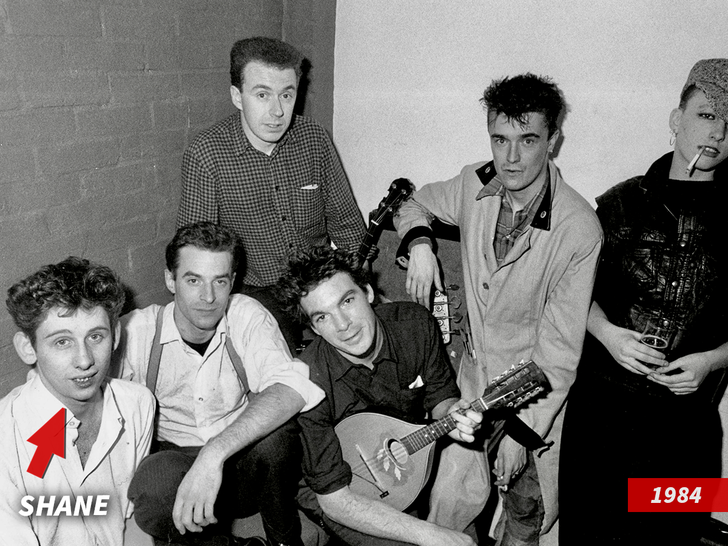 Shane MacGowan and band