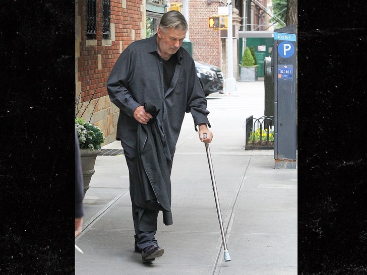 Alec Baldwin post surgery