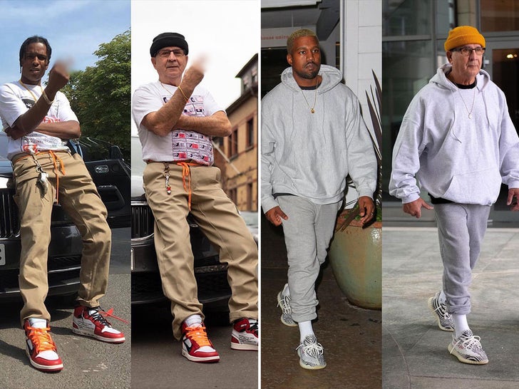 Grandpa Alojz Abram -- Celeb Fashion Imitations