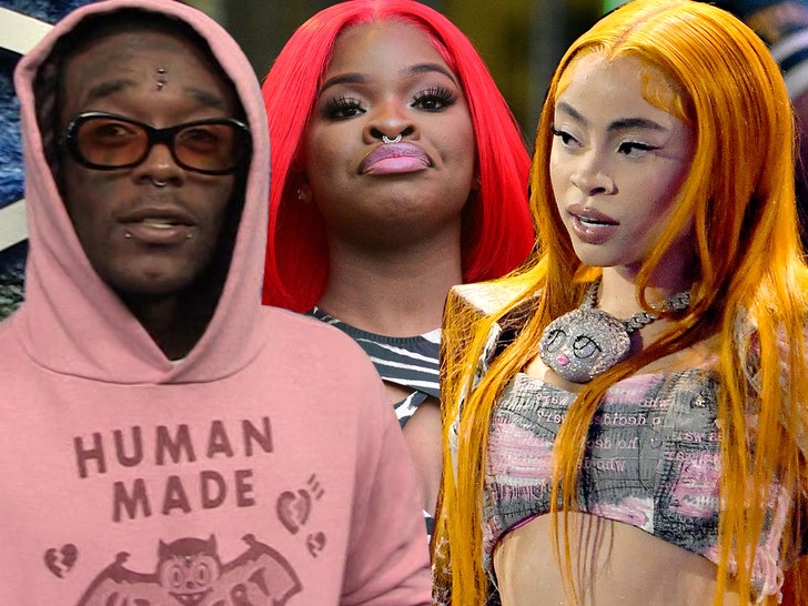 city girls jt lil uzi vert and ice spice getty tmz