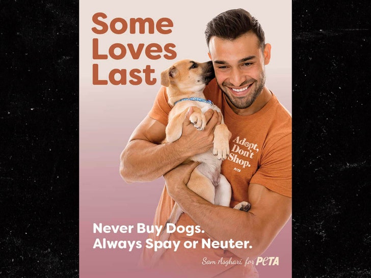 Sam Asghari for PETA