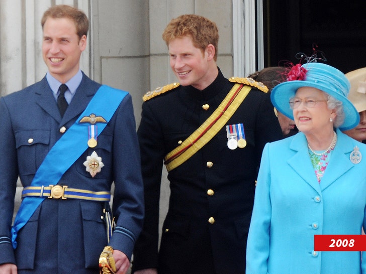 prince william harry queen elizabeth getty 1