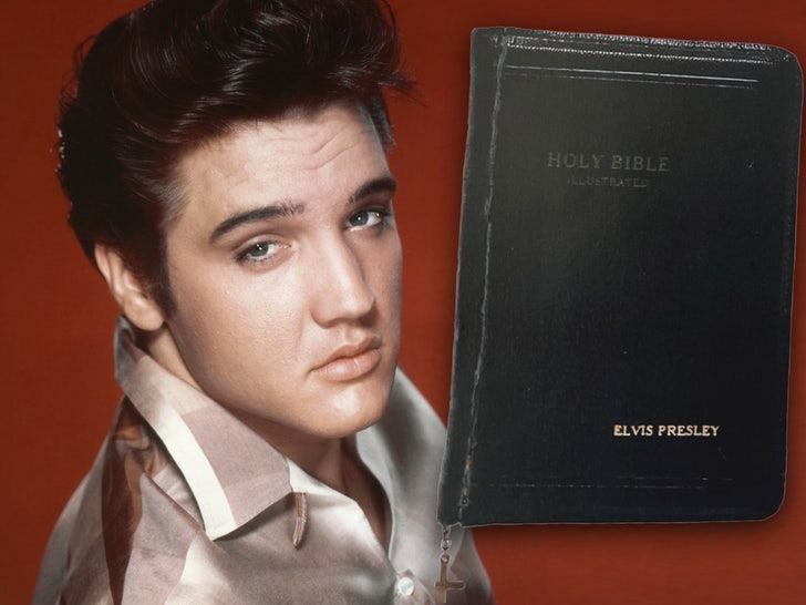 elvis presley bible