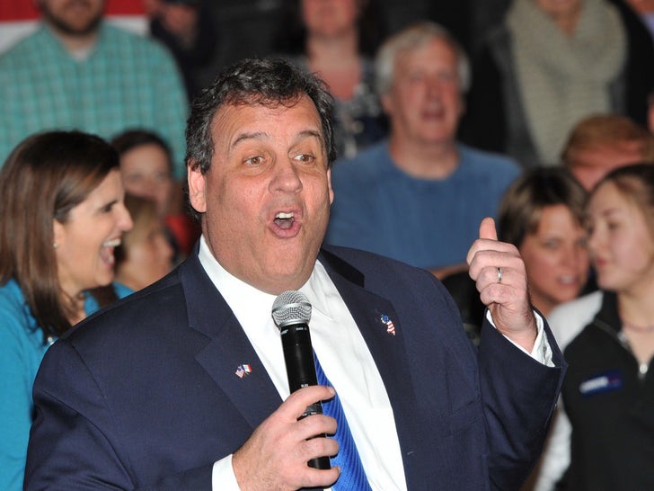 Chris Christie Hard At Work