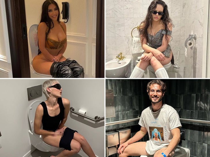 Celebrity Toilet Selfies