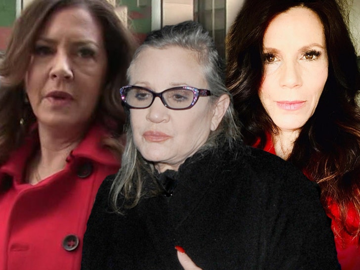 carrie fisher tricia fisher joely fisher