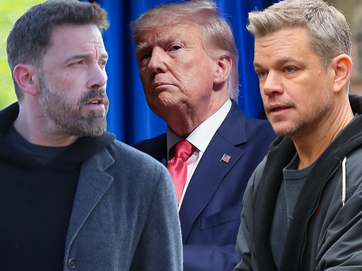 Ben Affleck matt damon donald trump