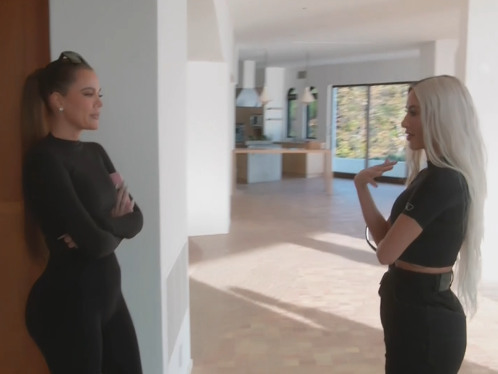 kim khloe inside malibu