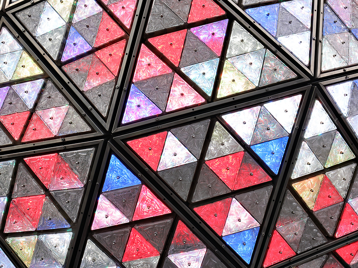 The Times Square New Year's Eve ball i