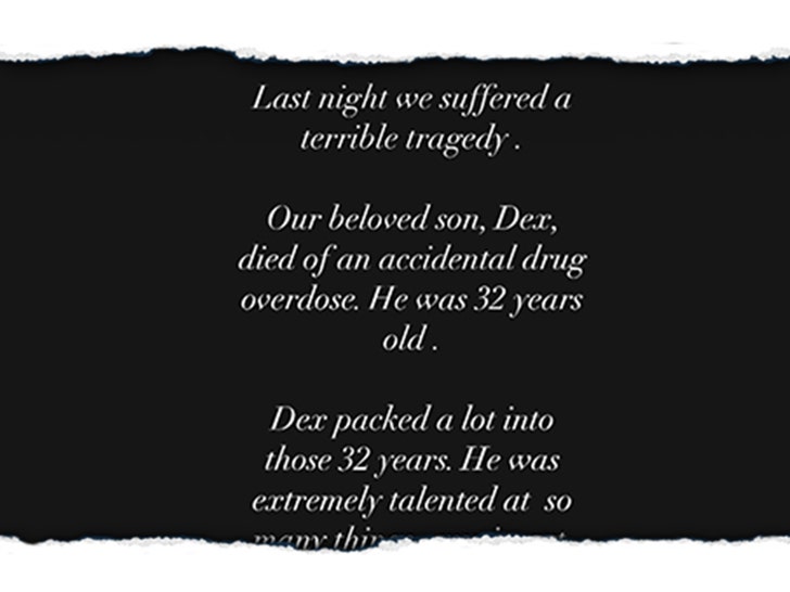 dana carvey dex carvey death post rip 1