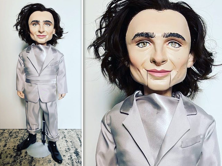 timothee Chalamet Puppet insta 1