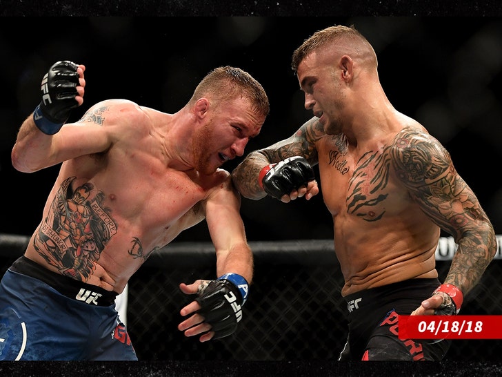 Dustin Poirier Justin Gaethje