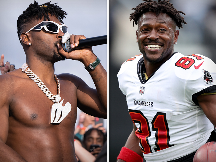 antonio brown rappign