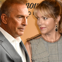 Christine Baumgartner and kevin costner
