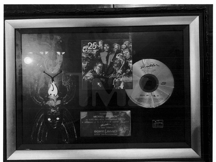 Michael Jackson's Stolen Items