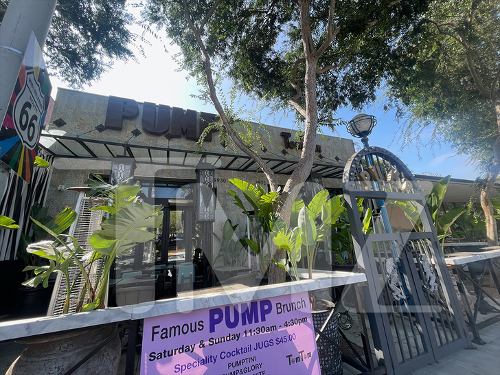 Pump next to TOM TOM Restaurant