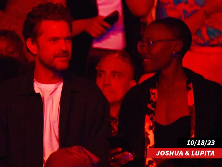 Joshua Jackson with Lupita Nyongo splash 1
