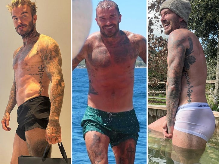 David Beckham Hot Shots