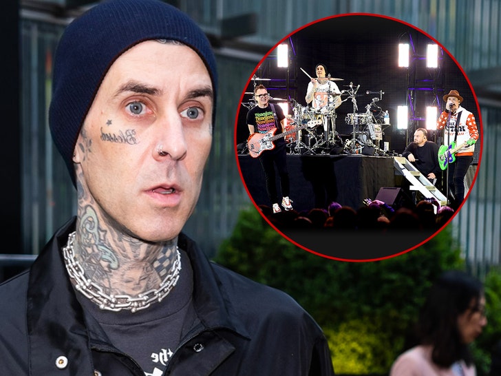 travis barker and band getty 1