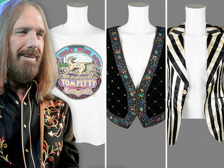 Tom Petty's Legendary Shirts Up For Auction