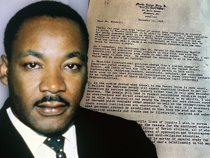 martin luther king letter