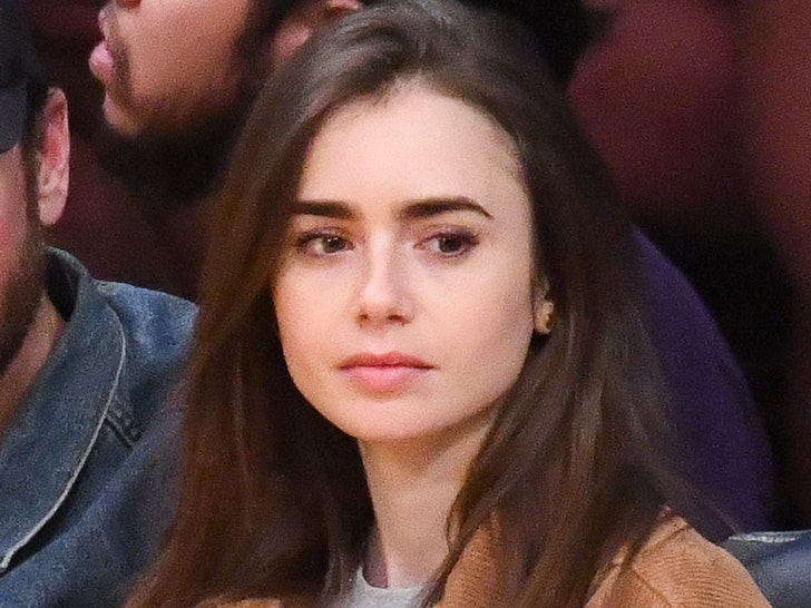 lily collins getty