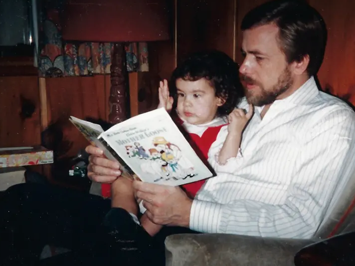 Tom Randele and daughter