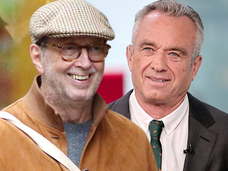 robert f kennedy jr eric clapton getty 1