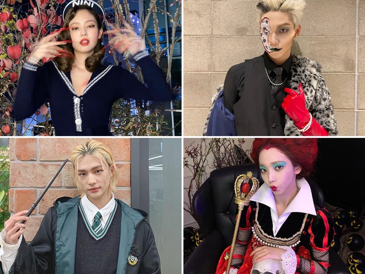 K-Pop Idols Dressed Up For Halloween