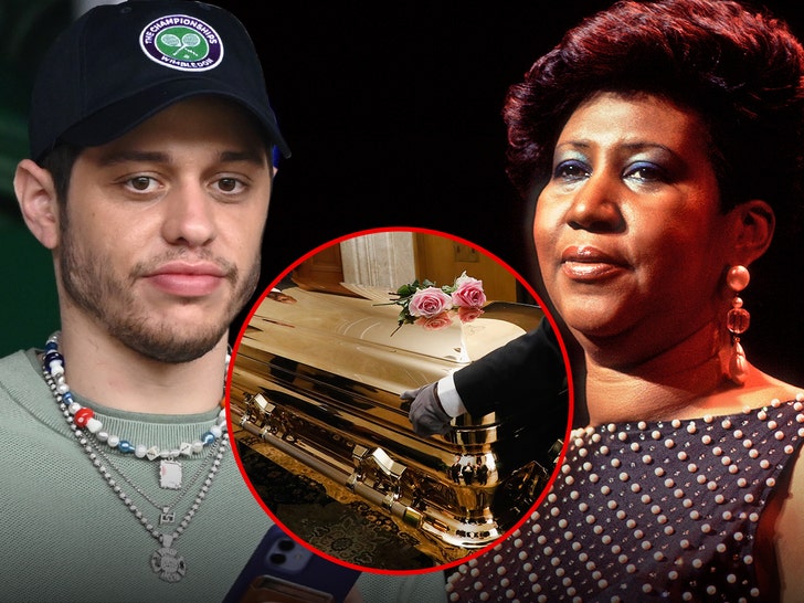 pete davidson and aretha franklin getty 3
