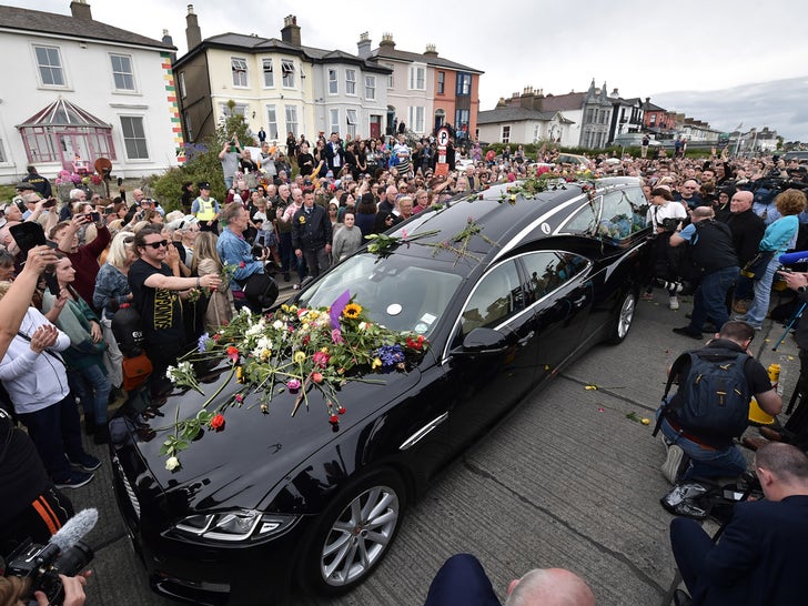 Sinead O'Connor Funeral Procession