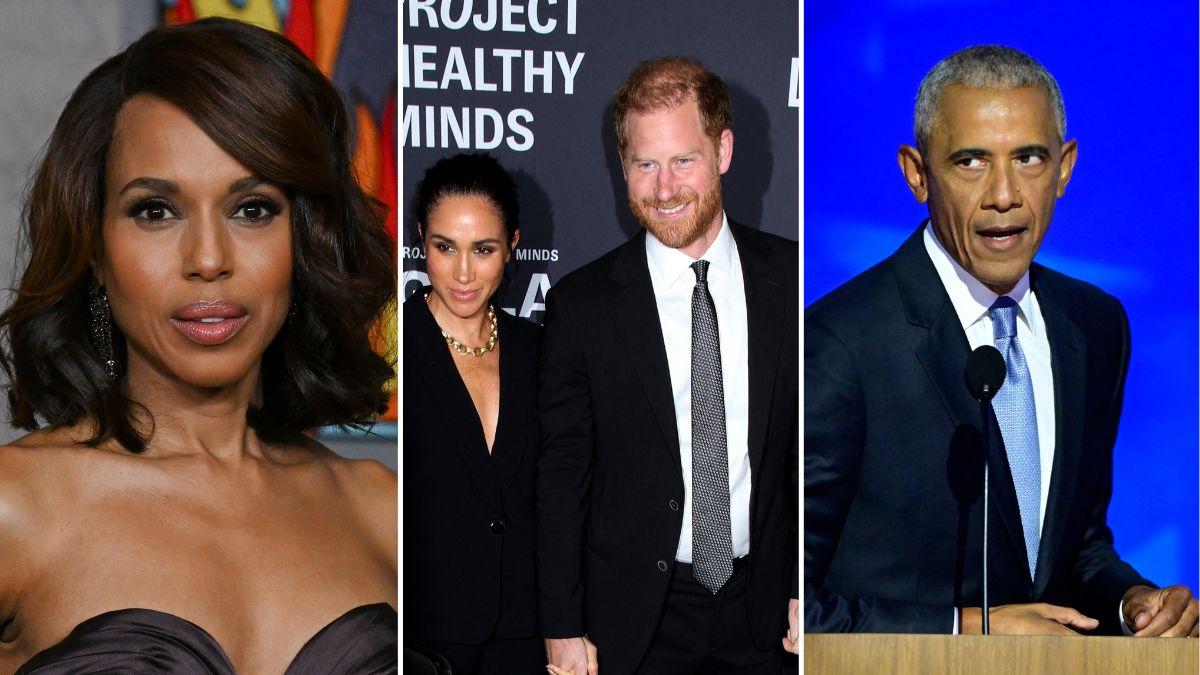 Kerry Washington, Prince Harry and Meghan Markle, and Barack Obama are said to be keeping their distance from Perry.